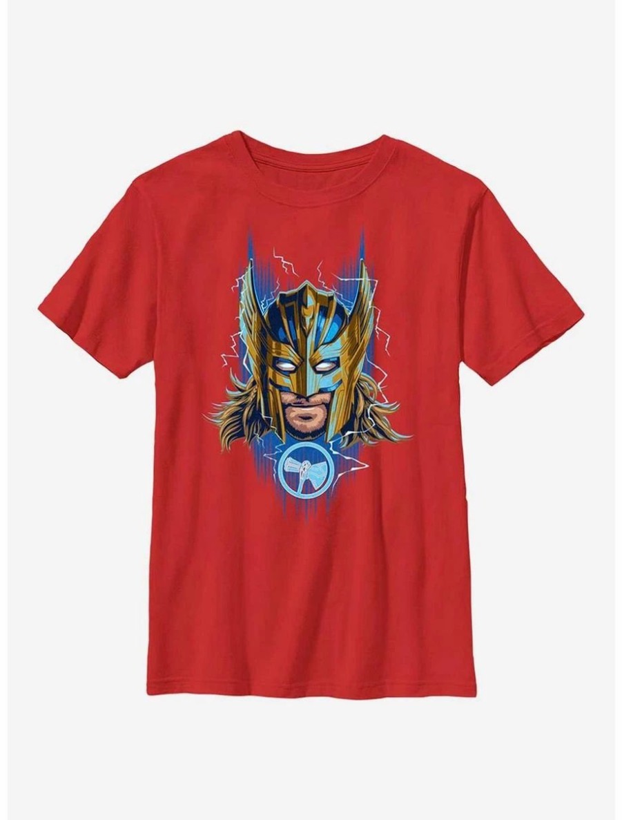 Youth | * Boxlunch Marvel Thor: Love And Thunder Thor Helmet Youth T-Shirt