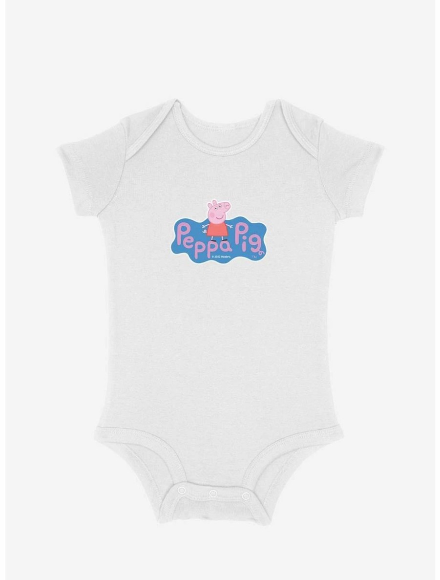 Infant | * Boxlunch Peppa Pig Portrait Logo Infant Bodysuit