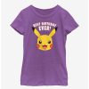 Youth | * Boxlunch Pokemon Pikachu Best Birthday Youth Girls T-Shirt