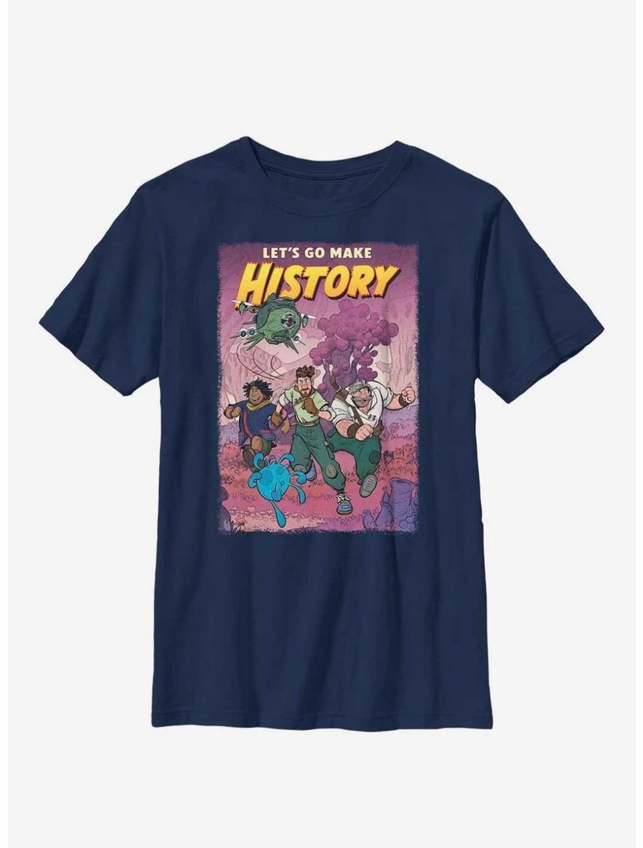 Youth | * Boxlunch Disney Strange World Let?S Go Make History Youth T-Shirt