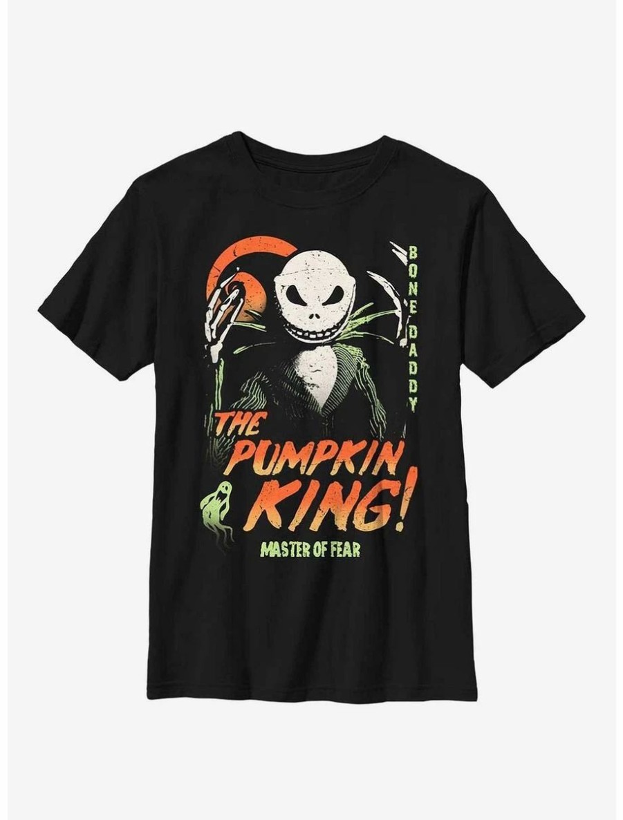 Youth | * Boxlunch Disney Nightmare Before Christmas Pumpkin King Jack Youth T-Shirt