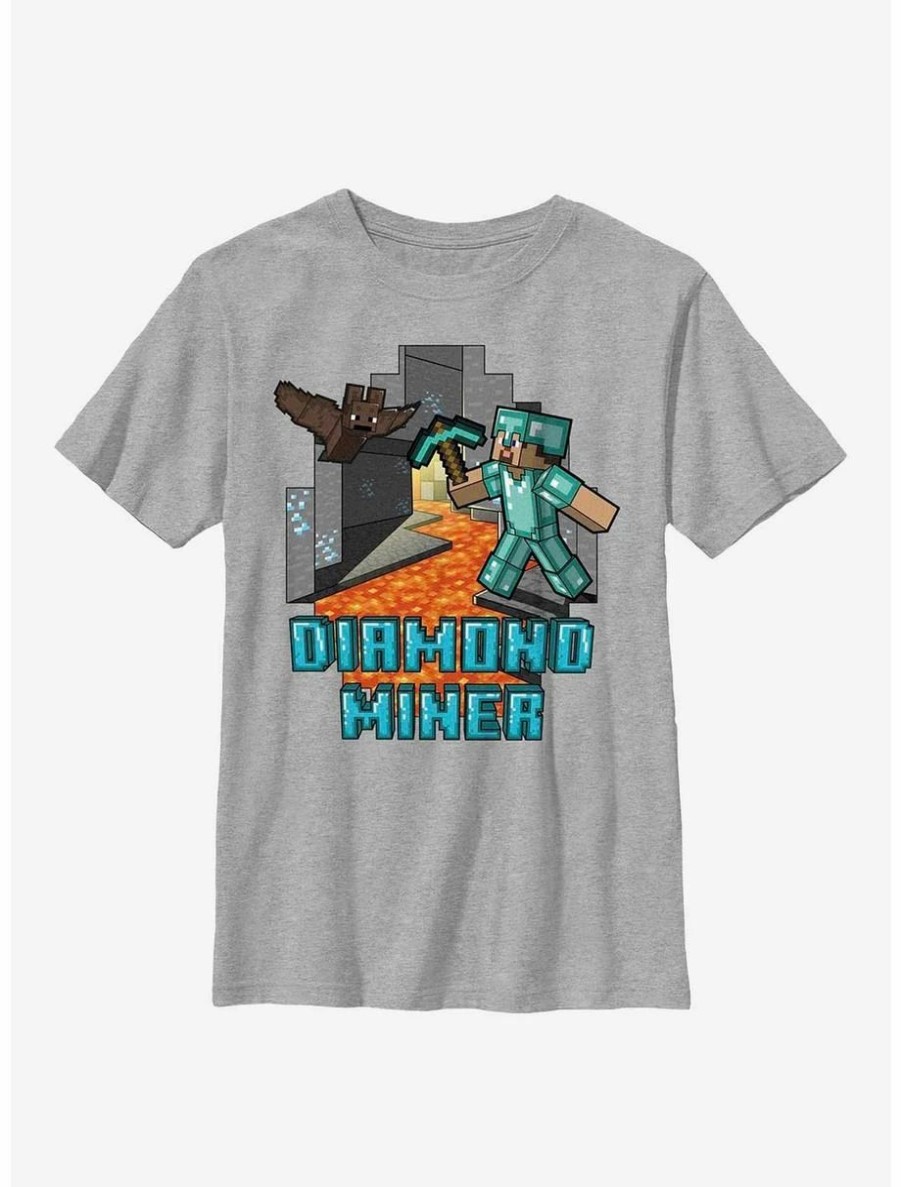 Youth | * Boxlunch Minecraft Diamond Miner Youth T-Shirt