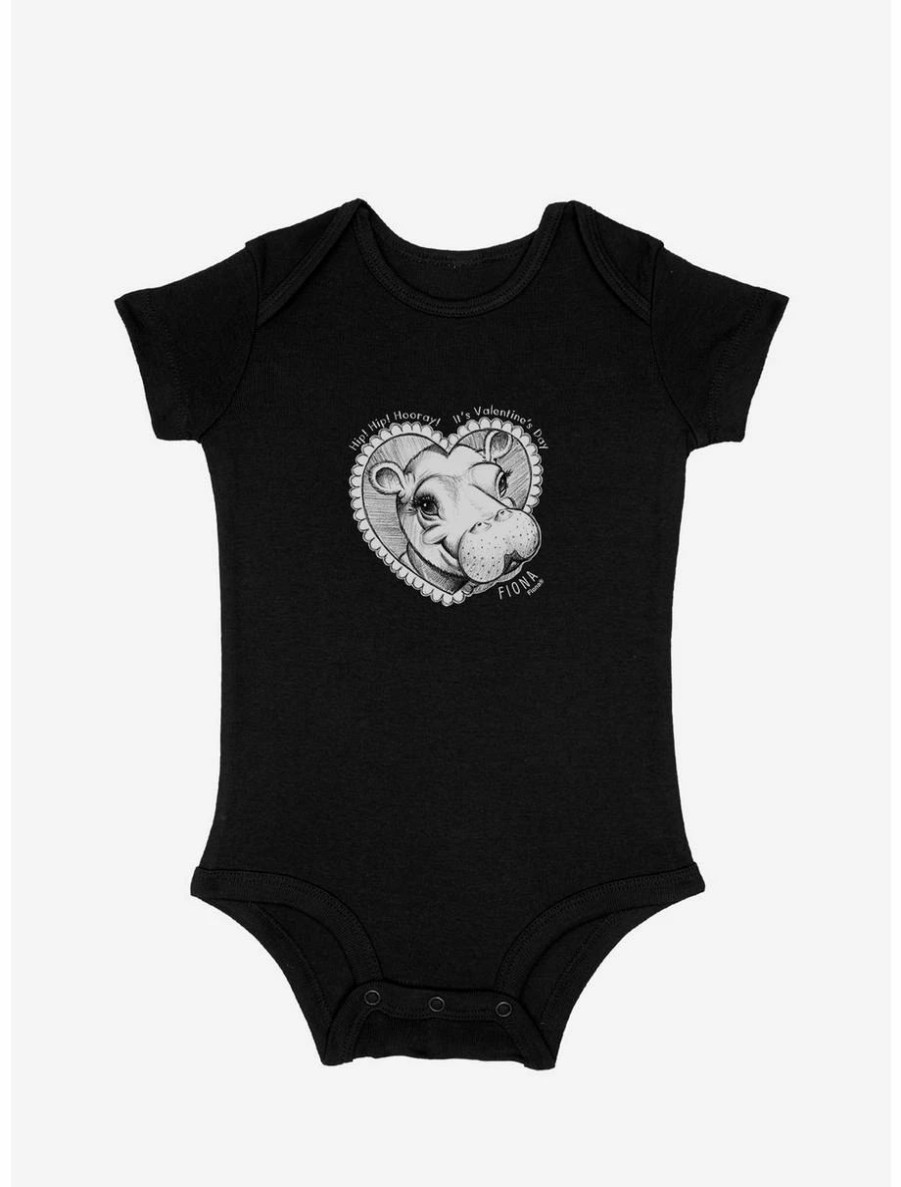 Infant | * Boxlunch Fiona The Hippo Valentine'S Day Be Mine Infant Bodysuit