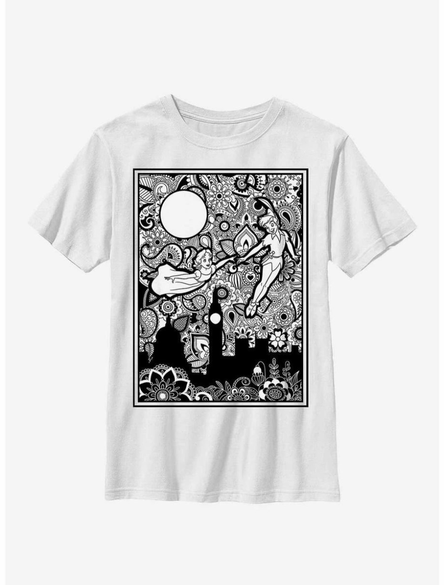 Youth | * Boxlunch Disney Peter Pan & Wendy Mosaic Youth T-Shirt