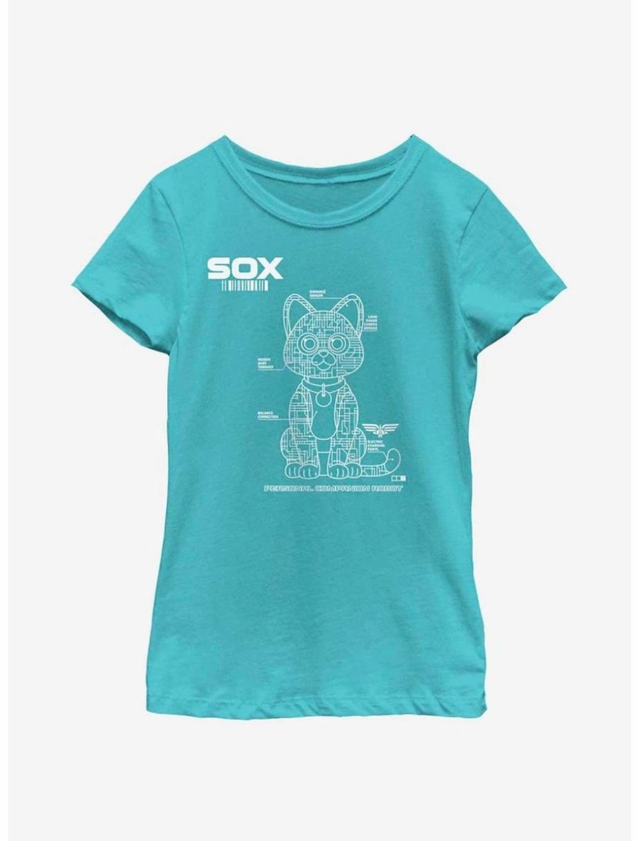 Youth | * Boxlunch Disney Pixar Lightyear Sox Tech Youth Girls T-Shirt