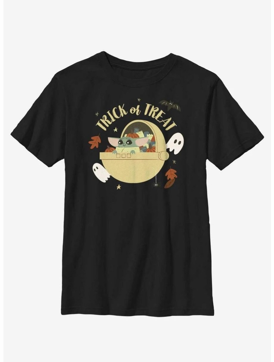 Youth | * Boxlunch Star Wars The Mandalorian The Trick Or Treat Child Youth T-Shirt