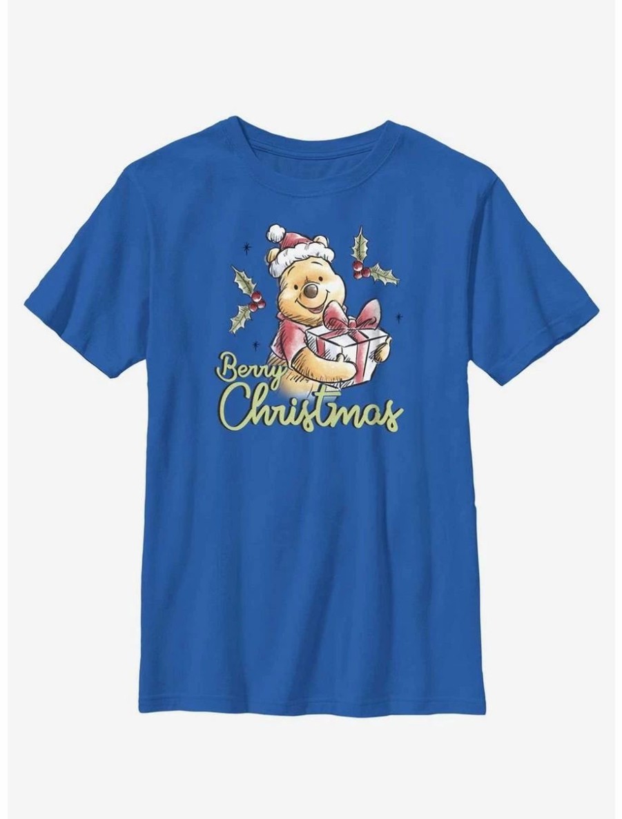 Youth | * Boxlunch Disney Winnie The Pooh Berry Christmas Youth T-Shirt