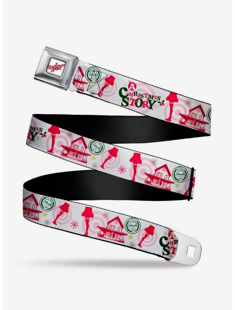 Accessories | * Boxlunch A Christmas Story Icons Youth Seatbelt Belt