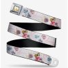 Accessories | * Boxlunch Disney Sleeping Beauty Aurora And Fairy Godmothers Youth Seatbelt Belt