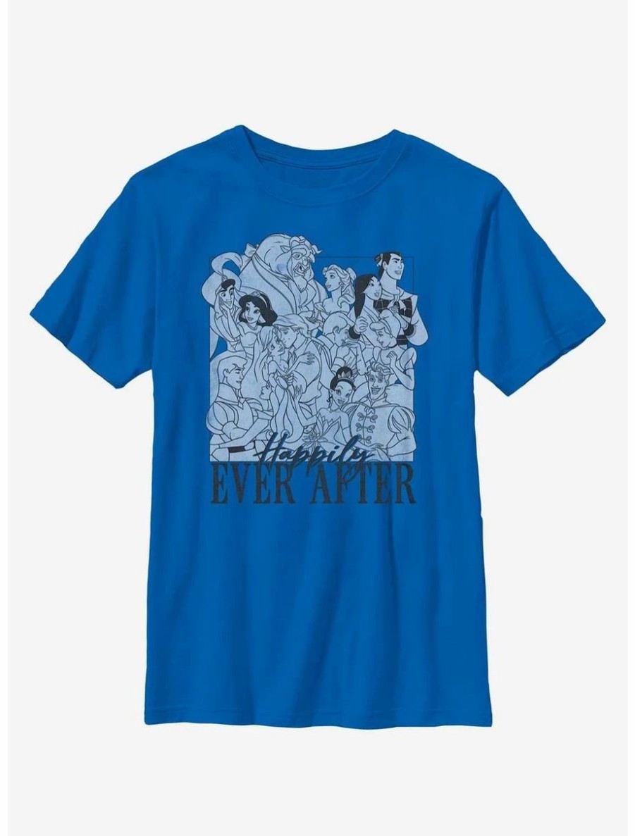 Youth | * Boxlunch Disney Princesses Happily Ever After Group Youth T-Shirt