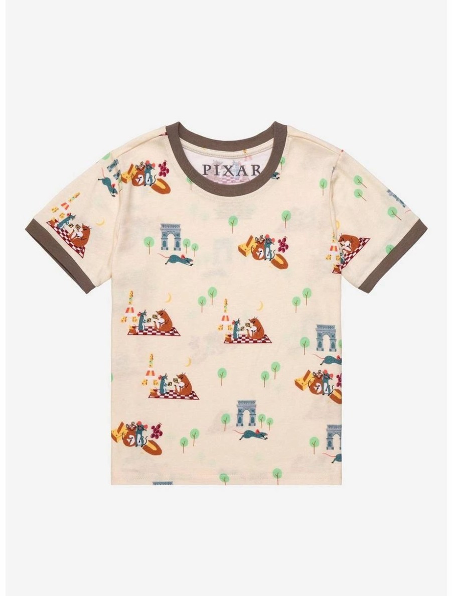 Toddler | * Disney Pixar Ratatouille Remy & Emile Scenic Allover Print Toddler T-Shirt Boxlunch Exclusive