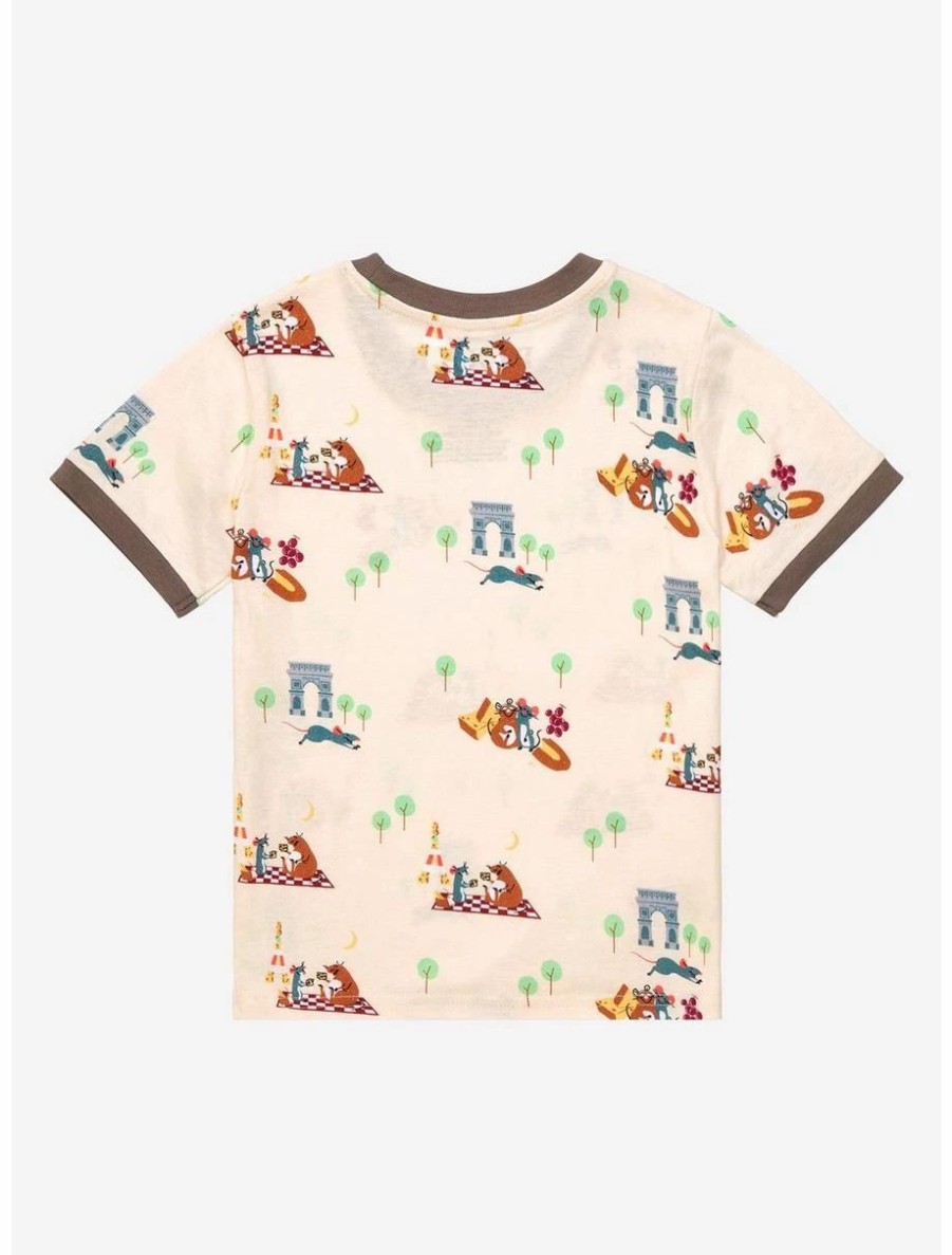 Toddler | * Disney Pixar Ratatouille Remy & Emile Scenic Allover Print Toddler T-Shirt Boxlunch Exclusive