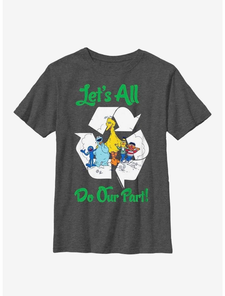 Youth | * Boxlunch Sesame Street Let'S All Do Our Part Youth T-Shirt