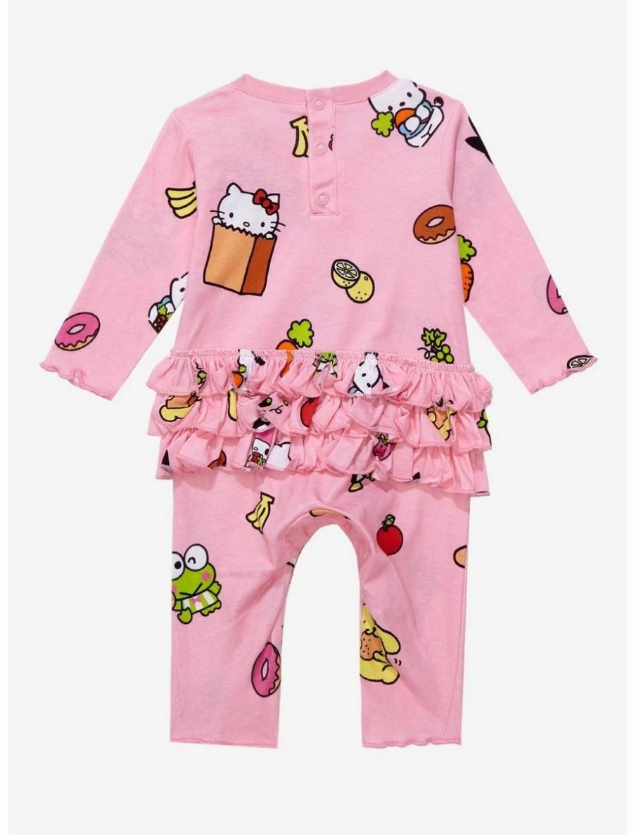 Infant | * Sanrio Hello Kitty And Friends Fruits & Snacks Allover Print Infant One-Piece Boxlunch Exclusive