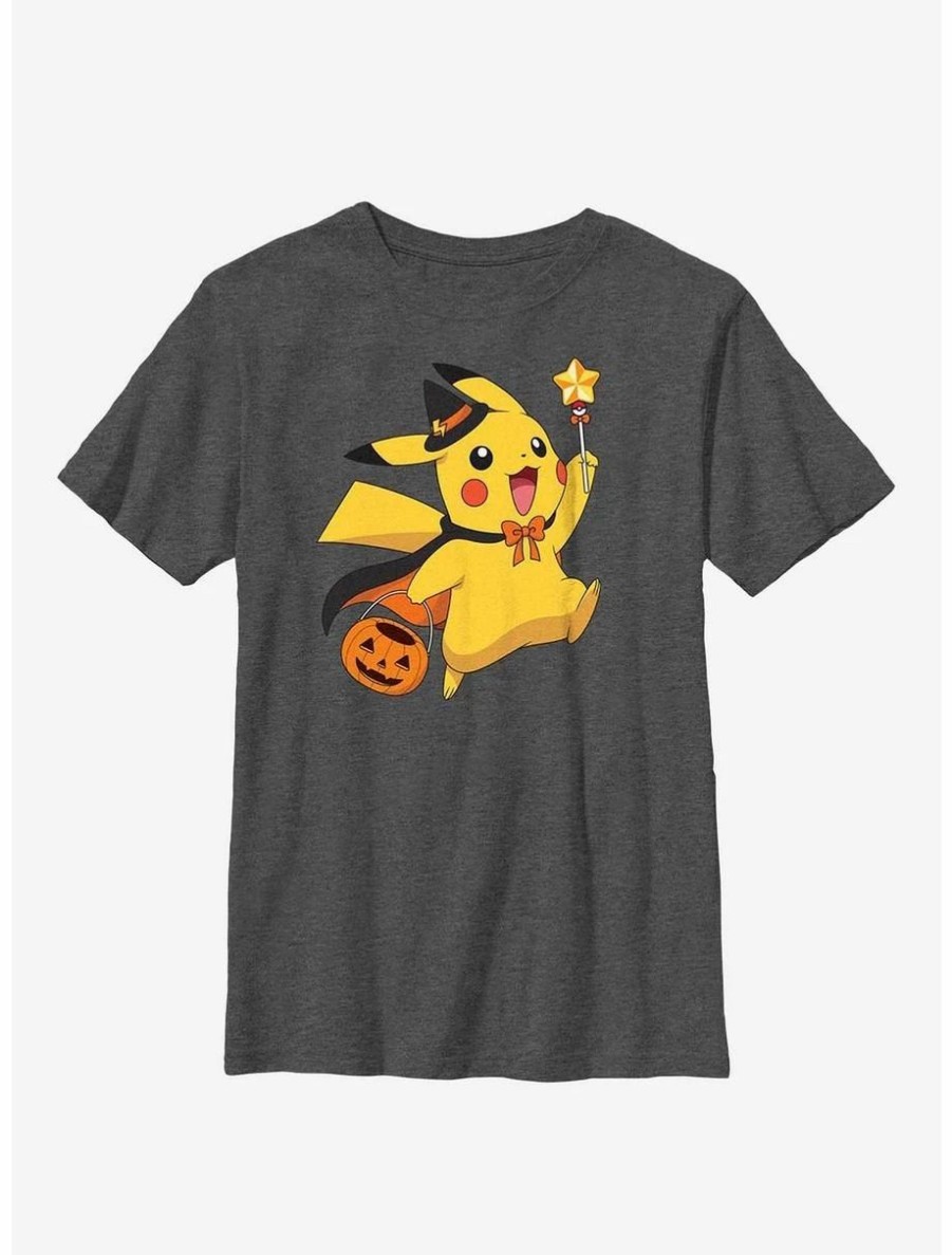 Youth | * Boxlunch Pokemon Trick-Or-Treating Pikachu Youth T-Shirt