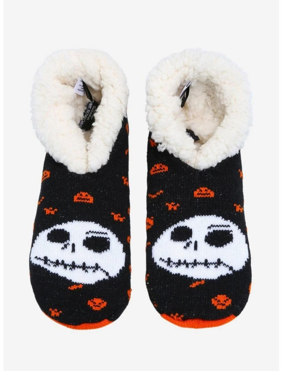 Infant | * Boxlunch Disney The Nightmare Before Christmas Jack Skellington Youth Character Slipper Socks