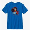 Youth | * Boxlunch Marvel Ms. Marvel Polygon Portrait Youth T-Shirt