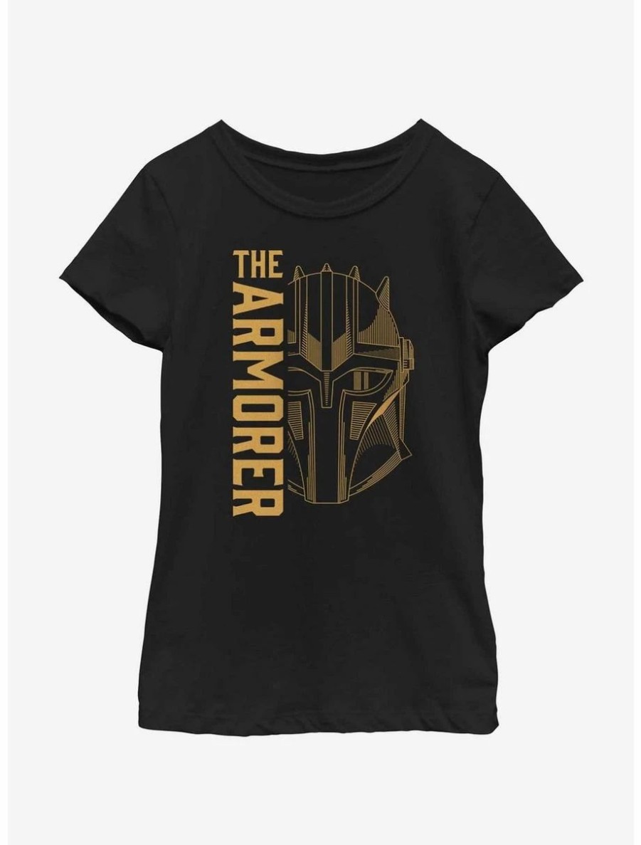 Youth | * Boxlunch Star Wars The Mandalorian The Armorer Youth Girls T-Shirt