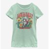 Youth | * Boxlunch Disney The Nightmare Before Christmas Jack And Sally Floral Youth Girls T-Shirt