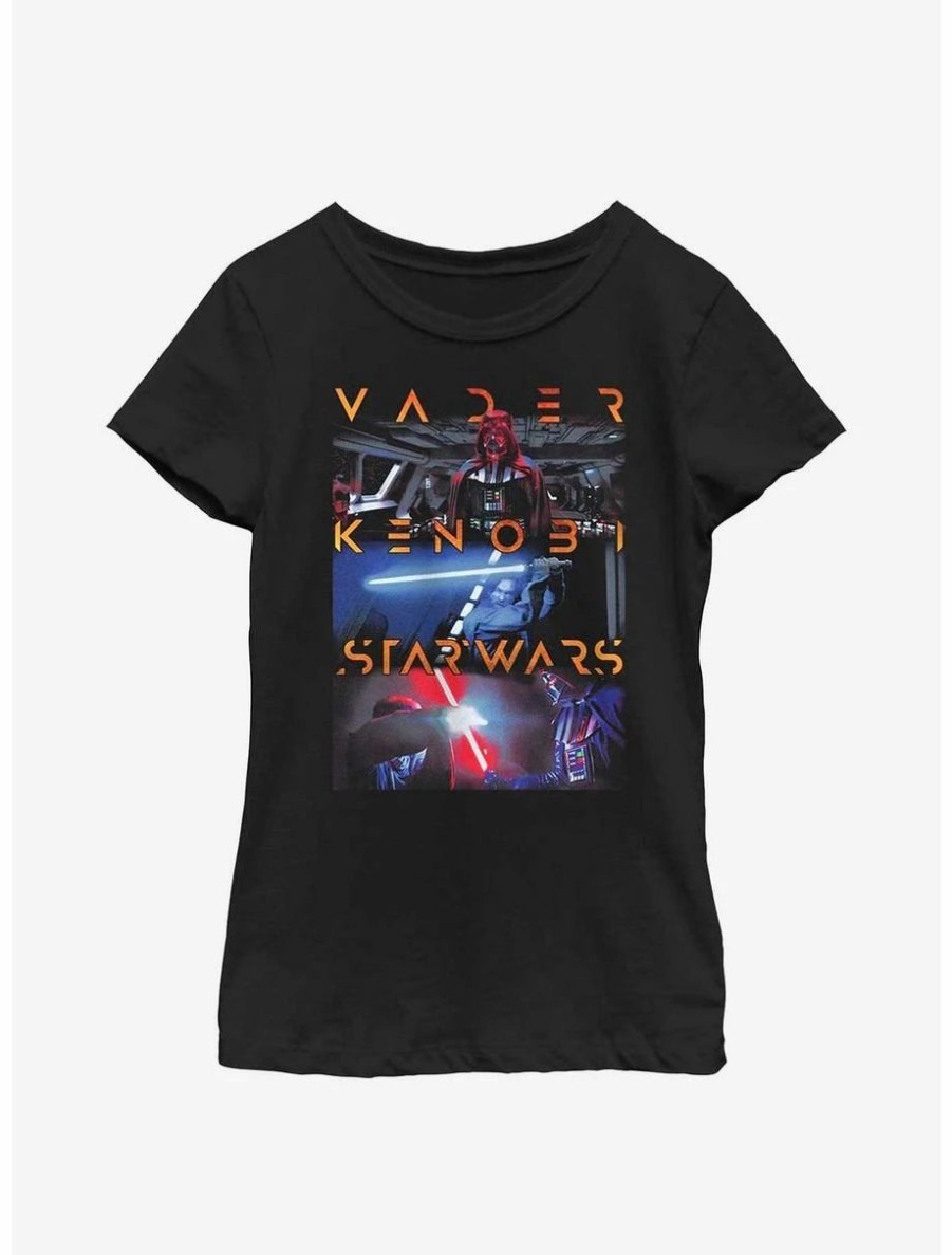 Youth | * Boxlunch Star Wars Obi-Wan Kenobi Vader Duel Youth Girls T-Shirt