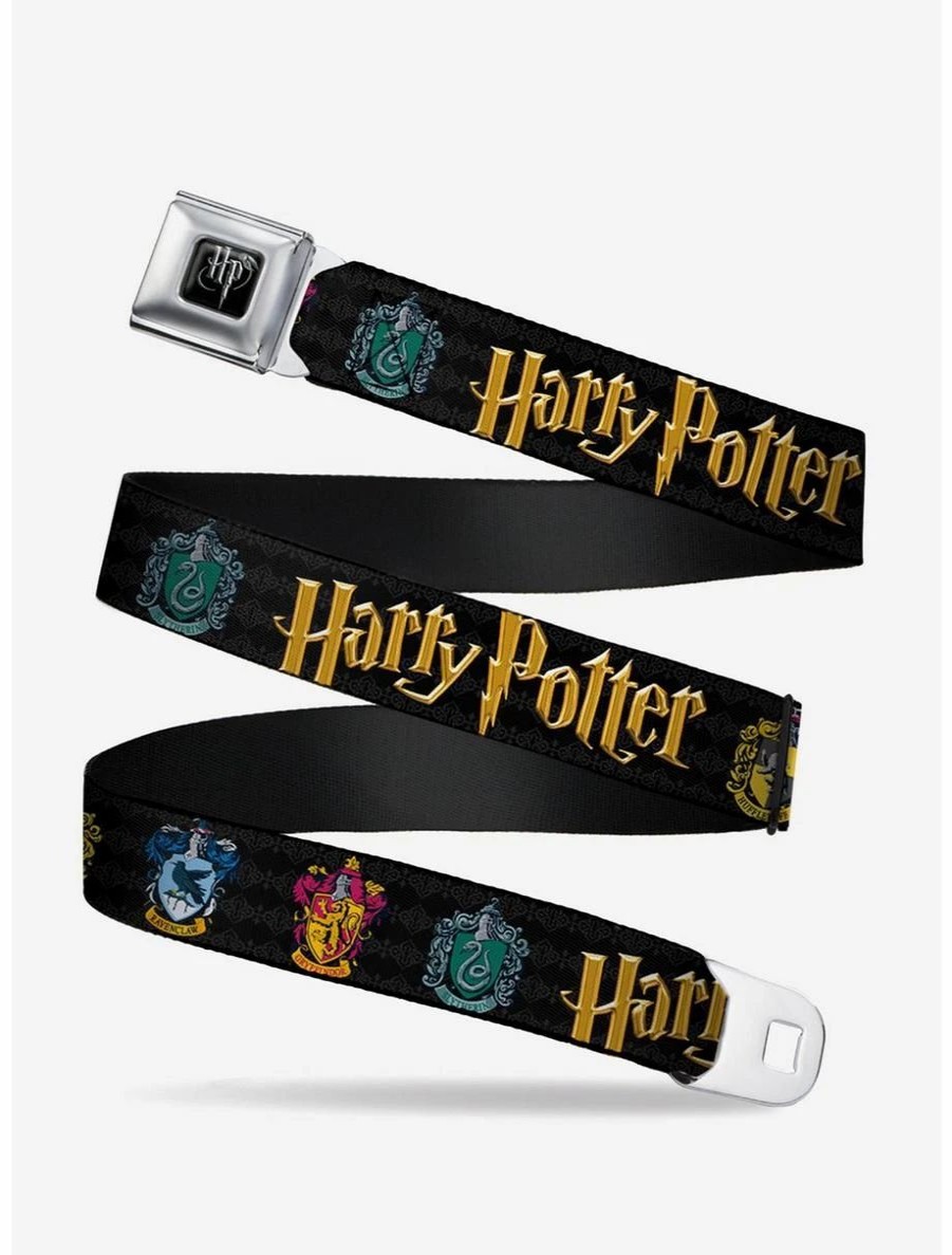 Accessories | * Boxlunch Harry Potter Hufflepuff Ravenclaw Gryffindor Slytherin Youth Seatbelt Belt