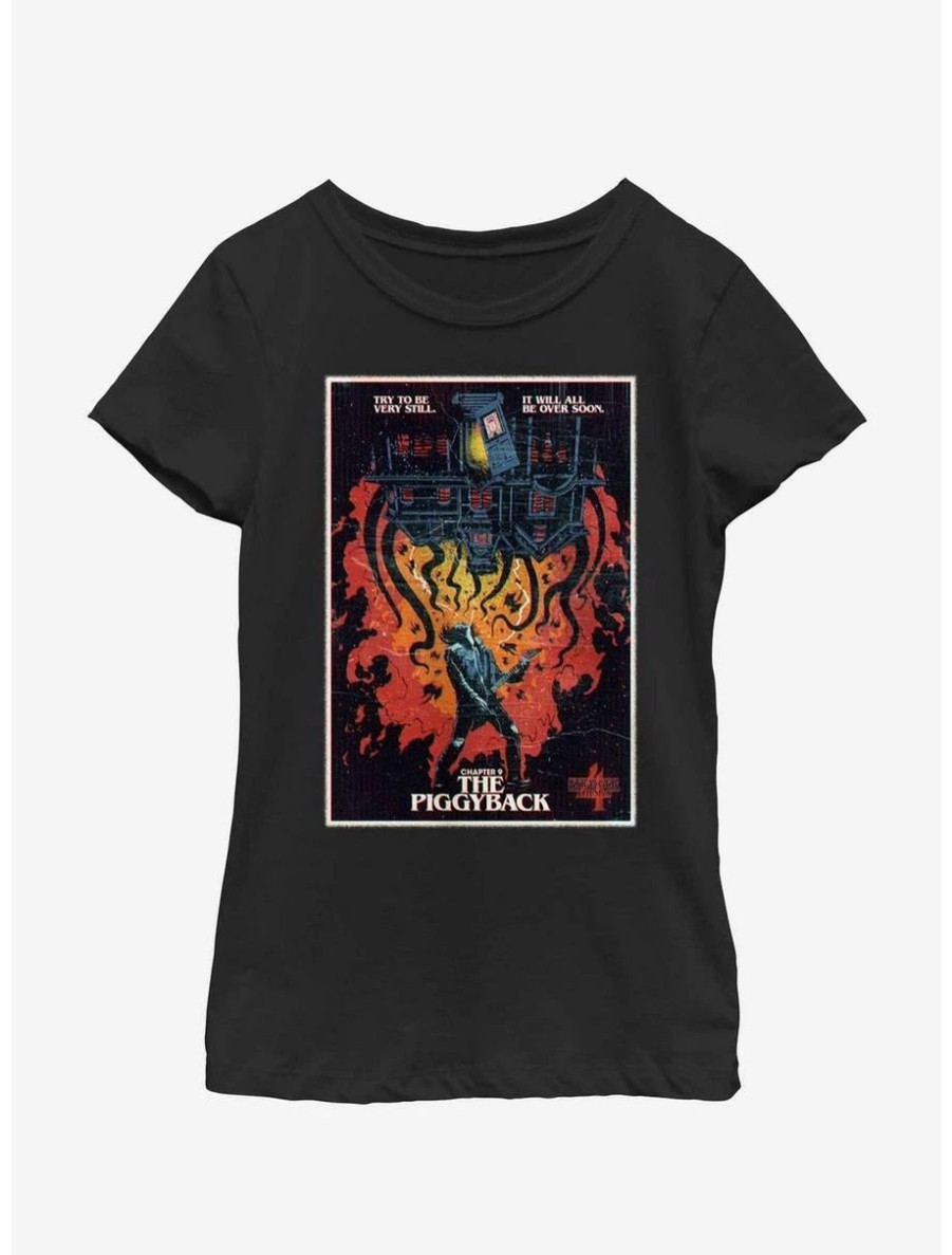 Youth | * Boxlunch Stranger Things X Butcher Billy The Piggyback Youth Girls T-Shirt