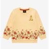 Toddler | * Disney Beauty And The Beast Belle Floral Toddler Crewneck Boxlunch Exclusive