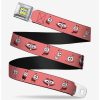 Accessories | * Boxlunch Spongebob Squarepants Patrick Starfish Expressions Youth Seatbelt Belt