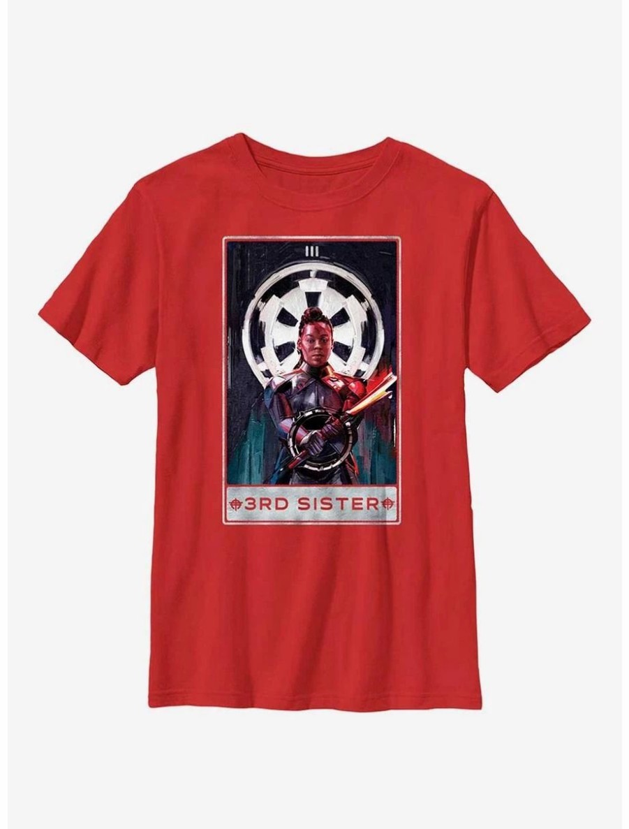 Youth | * Boxlunch Star Wars Obi-Wan Kenobi 3Rd Sister Tarot Card Youth T-Shirt