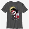 Youth | * Boxlunch Disney The Nightmare Before Christmas Santa Jack And Sally Youth Youth T-Shirt