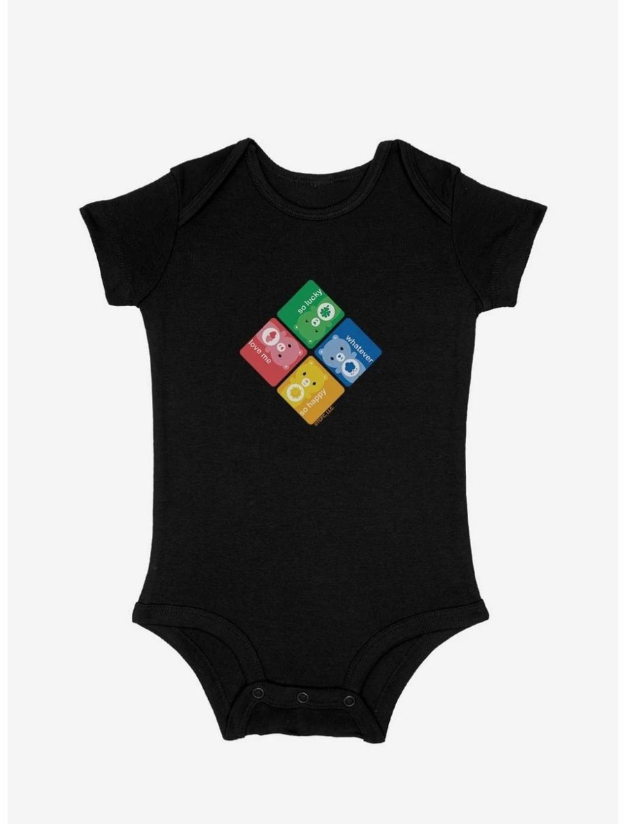 Infant | * Boxlunch Care Bears Team In A Cube Infant Bodysuit