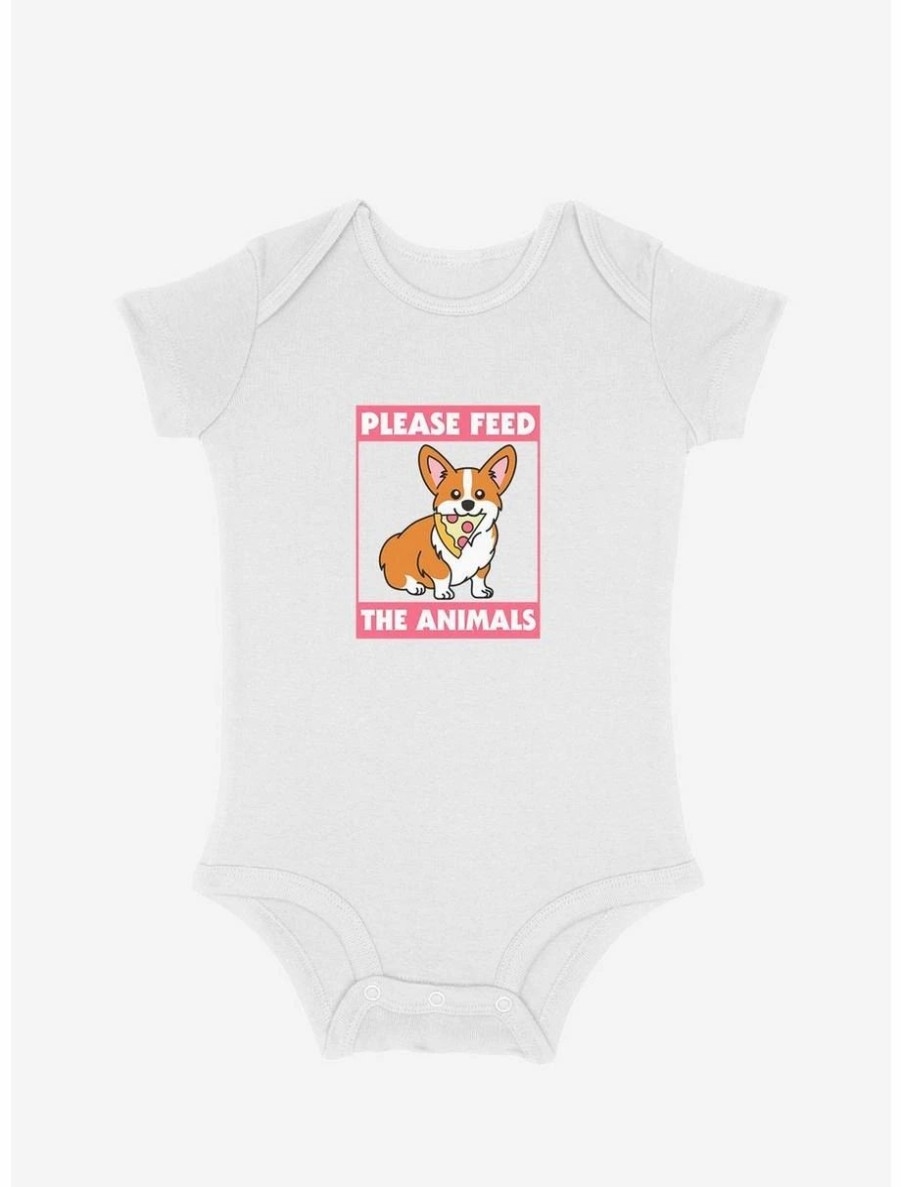 Infant | * Boxlunch Corgi Please Feed The Animals Infant Bodysuit