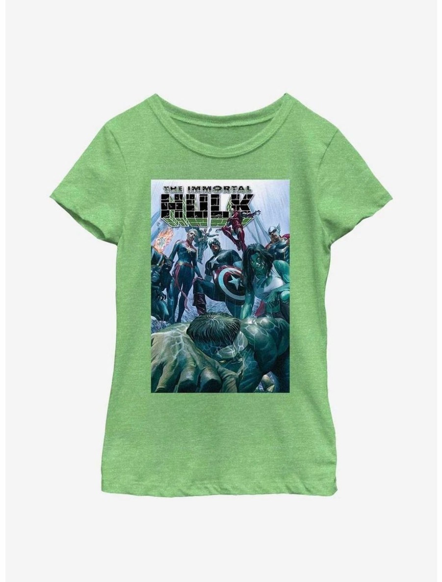 Youth | * Boxlunch Marvel She-Hulk Immortal Hulk Comic Youth Girls T-Shirt