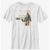 Youth | * Boxlunch Star Wars The Mandalorian Mando N-1 Starfighter Schematic Youth T-Shirt