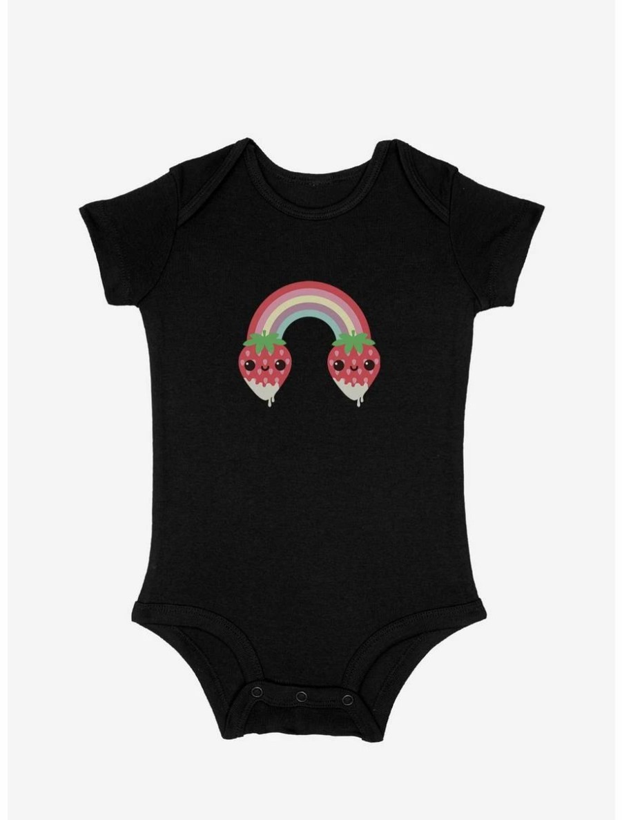 Infant | * Boxlunch Strawberry Milk Strawberry Rainbow Infant Bodysuit