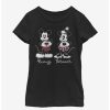 Youth | * Boxlunch Disney Mickey Mouse & Minnie Always Forever Youth Girls T-Shirt