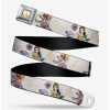 Accessories | * Boxlunch Disney Beauty And The Beast Belle Flowers Youth Seatbelt Belt