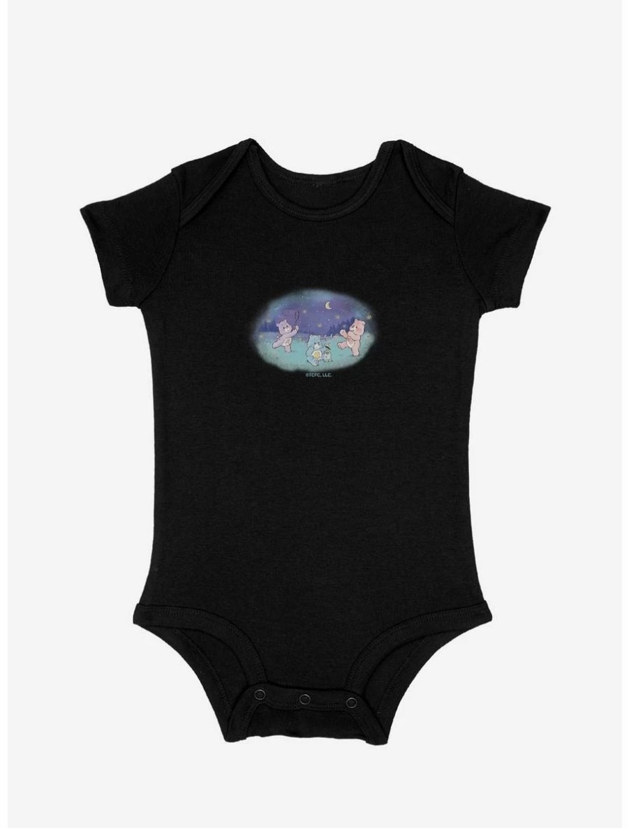 Infant | * Boxlunch Care Bears Sweet Dreams Bedtime And Love-A-Lot Catching Fireflies Infant Bodysuit