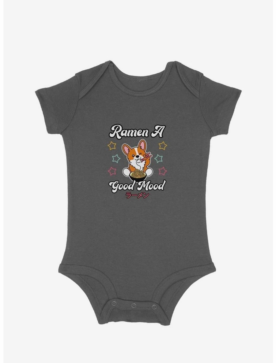 Infant | * Boxlunch Corgi Ramen A Good Mood Infant Bodysuit