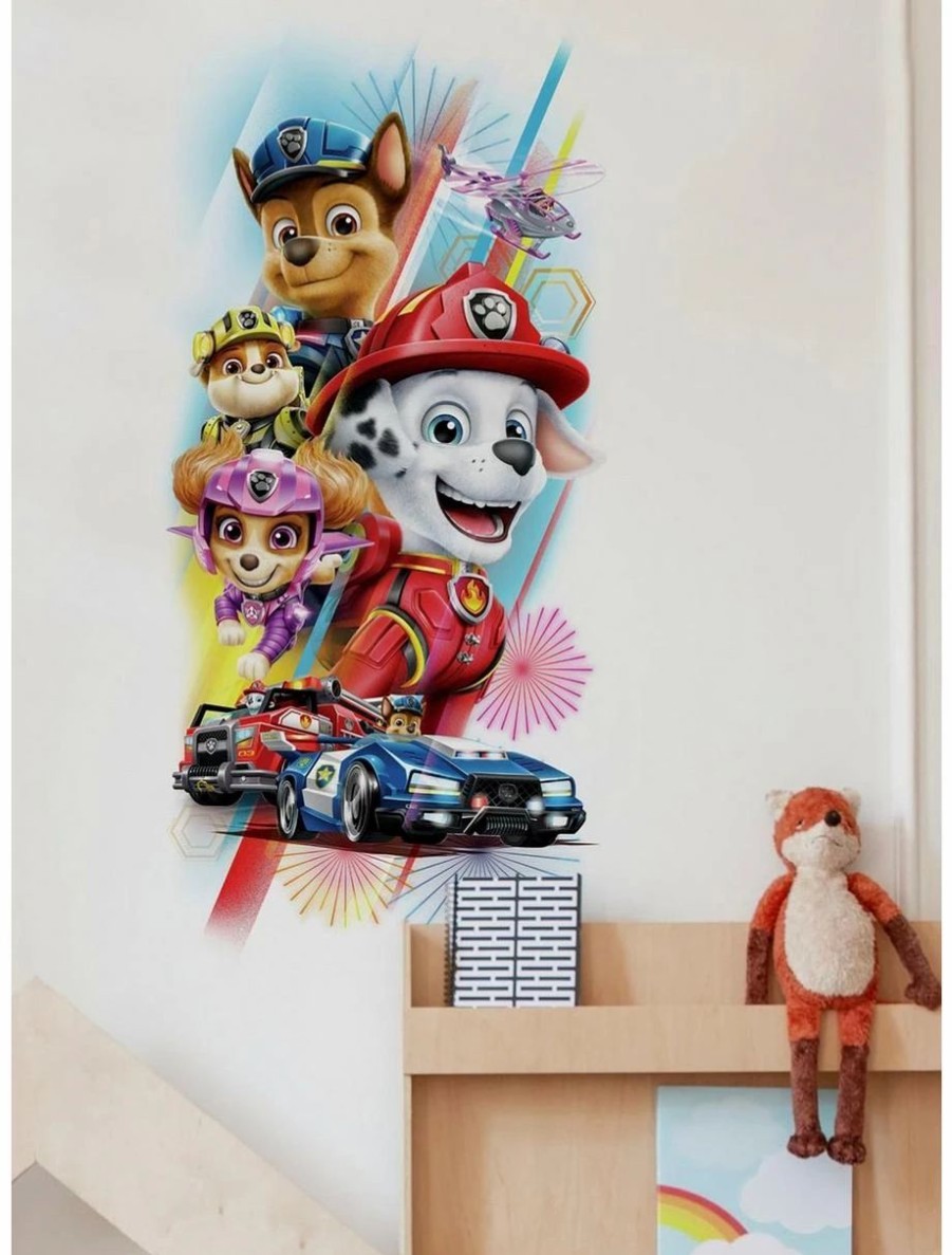 Accessories | * Boxlunch Nickelodeon Paw Patrol Movie Peel & Stick Giant Wall Decals