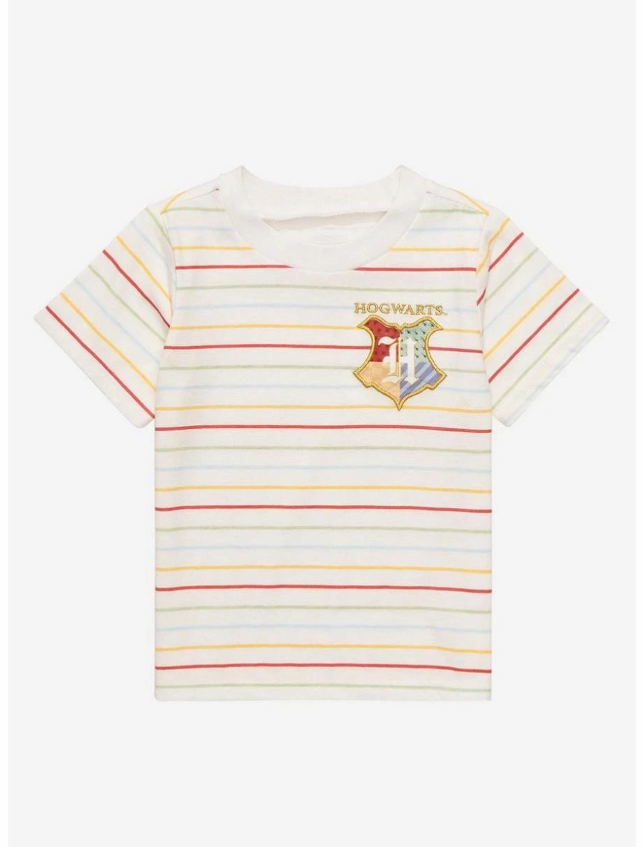 Toddler | * Harry Potter Hogwarts House Crest Striped Toddler T-Shirt Boxlunch Exclusive