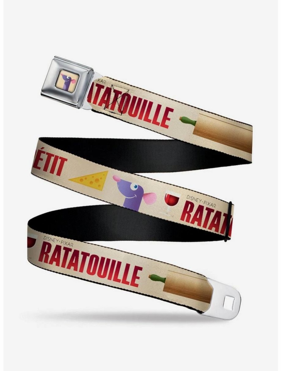 Accessories | * Boxlunch Disney Pixar Ratatouille Bon Appetit Remy Youth Seatbelt Belt