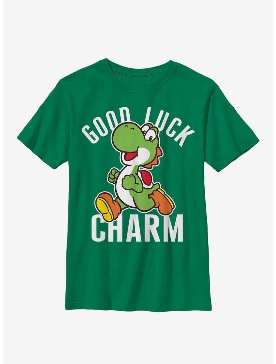 Youth | * Boxlunch Nintendo Yoshi Good Luck Charm Youth T-Shirt