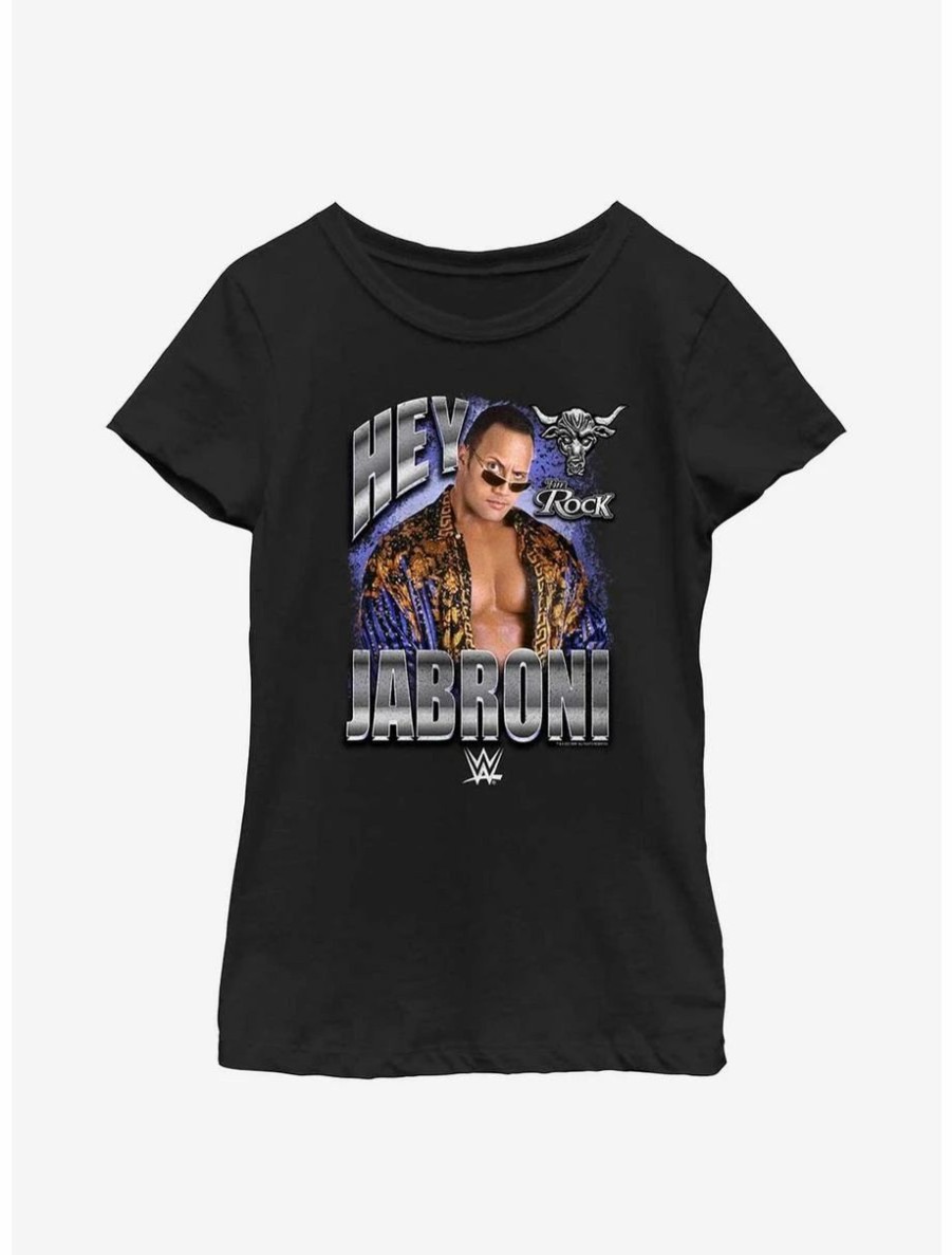 Youth | * Boxlunch Wwe The Rock Hey Jabroni Youth Girls T-Shirt