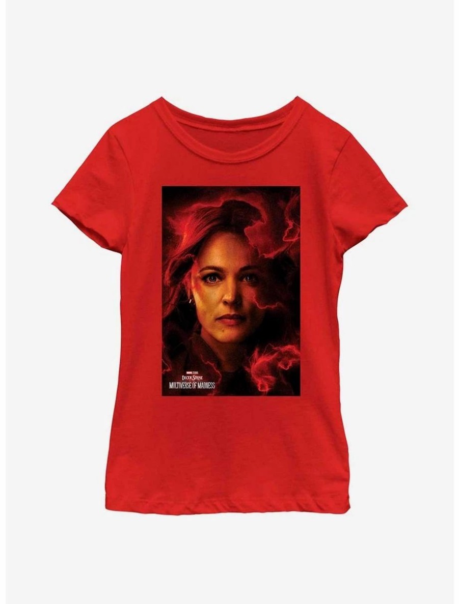 Youth | * Boxlunch Marvel Doctor Strange In The Multiverse Of Madness Christine Palmer Poster Youth Girls T-Shirt