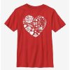 Youth | * Boxlunch Star Wars Heart Ships Icons Youth T-Shirt