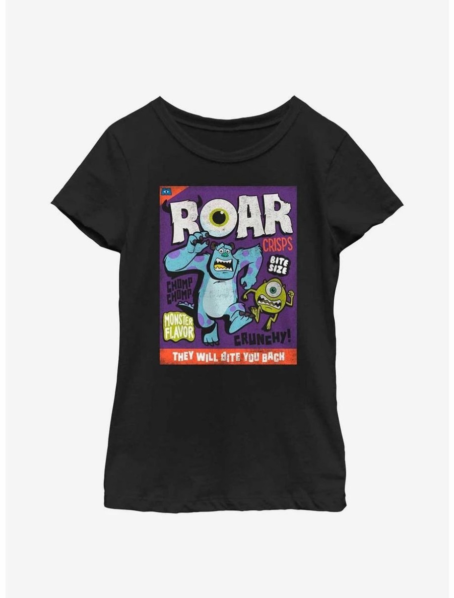 Youth | * Boxlunch Disney Pixar Monsters, Inc. Roar Crisps Youth Girls T-Shirt