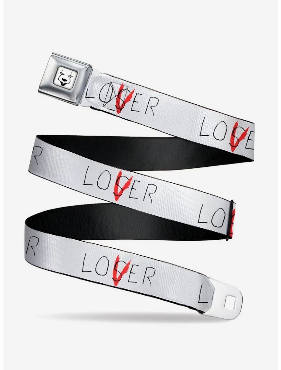 Accessories | * Boxlunch It Chapter Two Loser Lover Quote Youth Seatbelt Belt