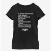 Youth | * Boxlunch Marvel Ms. Marvel Name List Avengercon Youth Girls T-Shirt