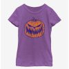 Youth | * Boxlunch Disney Nightmare Before Christmas Pumpkin Text Youth Girls T-Shirt